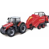 Preview Massey Ferguson 8740S Tractor and Baler