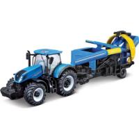 Preview New Holland T7.315 Tractor with Harvester