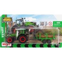 Preview Fendt 209 Vario Tractor with Log Trailer