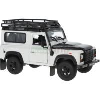 Preview Land Rover Defender with Roof Rack - White
