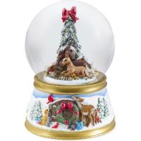 Preview The Gift of Love Musical Snow Globe