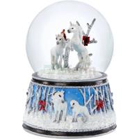 Preview Enchanted Forest Musical Snow Globe