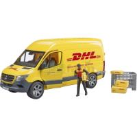 Preview Mercedes Benz Sprinter DHL Delivery Van with Driver
