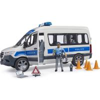 Preview Mercedes Benz Sprinter Police Vehicle with Light & Sound Module and Police Officer
