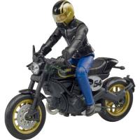 Preview Ducati Scrambler Cafe Racer including Rider
