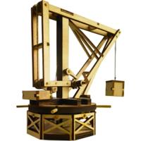 Preview Da Vinci Wood Model Kit - Rotatable Crane