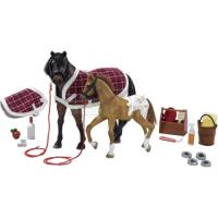 Preview Horse Care Set With Horse And Pony