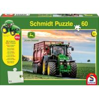 Preview John Deere 8370R Tractor 60 Piece Jigsaw with SIKU Model Tractor