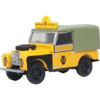 Land Rover Series I 88" Canvas - AA Highland Patrol