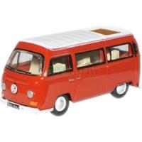 VW T2 Camper - Senegal Red/White
