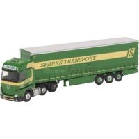 Mercedes Actros Curtainside - Sparks