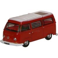 VW T2 Camper - Senegal Red/White