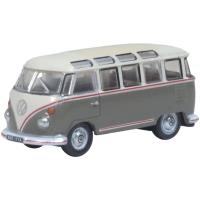 VW T1 Samba Bus - Mouse Grey / Pearl White