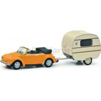Preview VW Beetle with Caravan